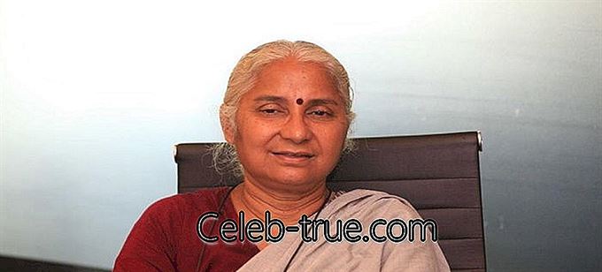 Medha Patkar adalah aktivis sosial India yang terkenal Profil biografi ini zaman kanak-kanak,