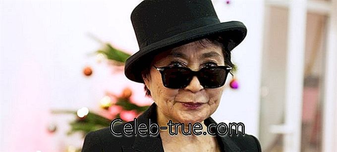 Japon doğumlu Yoko Ono, Beatles'ın başıyla evliliğinden sonra ün kazandıran ünlü bir multimedya sanatçısı,