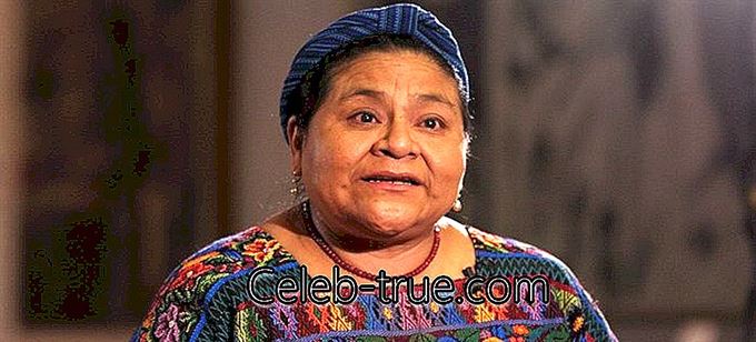Rigoberta Menchu ​​ir veltījusi savu dzīvi savas tautas cilvēku uzlabošanai, un viņa tiek atzīta par Gvatemalas pilsoņu kara izbeigšanu.