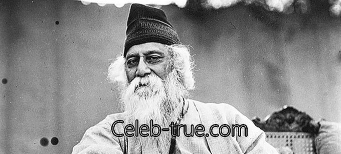 Rabindranath Tagore, un mare poet și scriitor indian, este una dintre cele mai venerate figuri literare din India