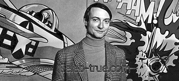 Roy Lichtenstein era um artista pop americano famoso por suas pinturas em quadrinhos como ‘Whaam!