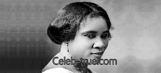 Madame CJ Walker war Unternehmerin und Philanthropin afroamerikanischer Herkunft