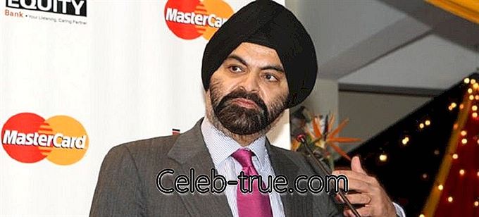 Ajaypal Banga ir Indijas un Amerikas biznesa izpilddirektors, kurš ir MasterCard izpilddirektors