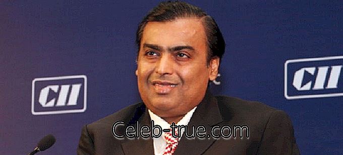 Mukesh Ambani on intialainen yritys Tycoon, Reliance Industries Limitedin (RIL) puheenjohtaja. Hänet luokitellaan maailman rikkaimpien ihmisten joukkoon