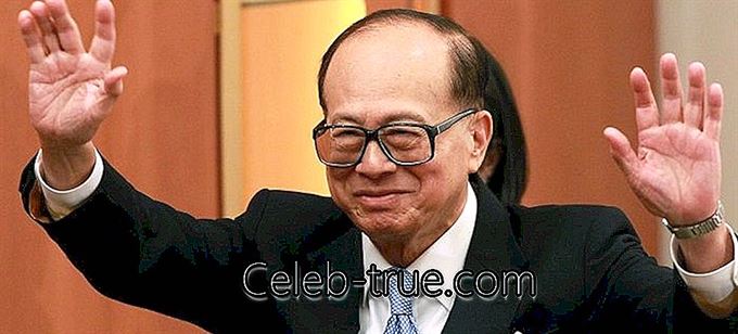 لي كا شينج ، رجل أعمال وخبير في هونغ كونغ ، أحد أغنى الأشخاص في آسيا