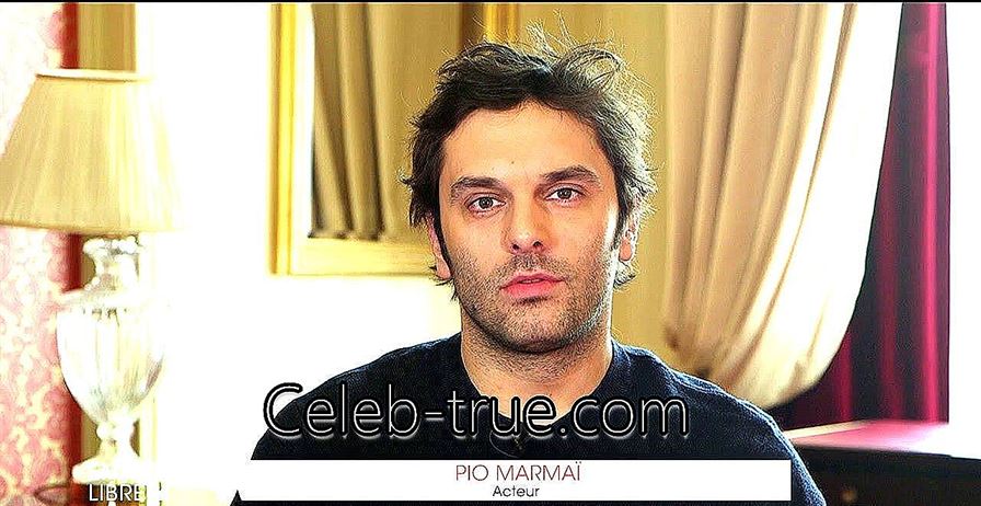 Pio Marmai adalah seorang pelakon Perancis yang terkenal dengan peranannya dalam filem 'Living on Love Alone