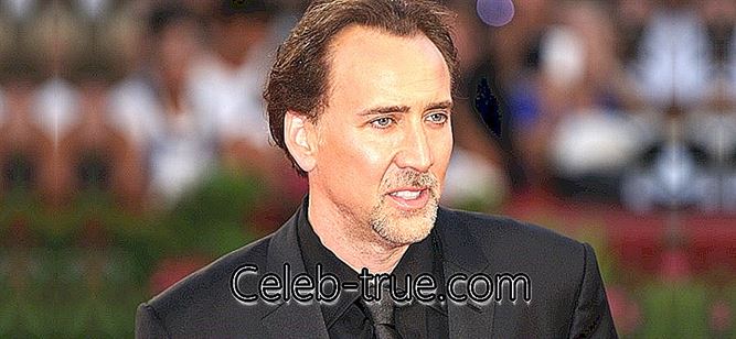 Nicolas Cage เป็นนักแสดงชาวอเมริกันผู้อำนวยการสร้างและผู้กำกับที่รู้จักกันดีที่สุดสำหรับบทบาทของเขาในภาพยนตร์แอ็คชั่นและภาพยนตร์ไซไฟ