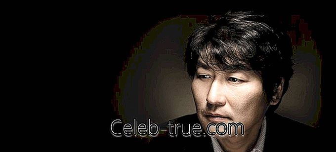 Song Kang-ho es un eminente actor surcoreano. Mira esta biografía para saber sobre su infancia,