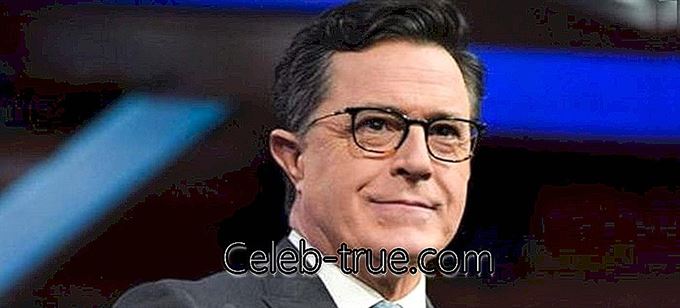 Stephen Colbert jest amerykańskim komikiem i satyrykiem. Przeczytaj biografię, aby dowiedzieć się wszystkiego o swoim dzieciństwie,