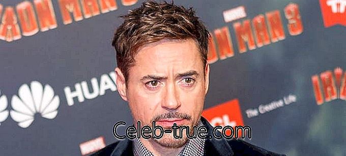 Robert Downey Jr egy amerikai színész, aki elnyerte a BAFTA és az Arany Globe díjat olyan filmekért, mint a Chaplin,