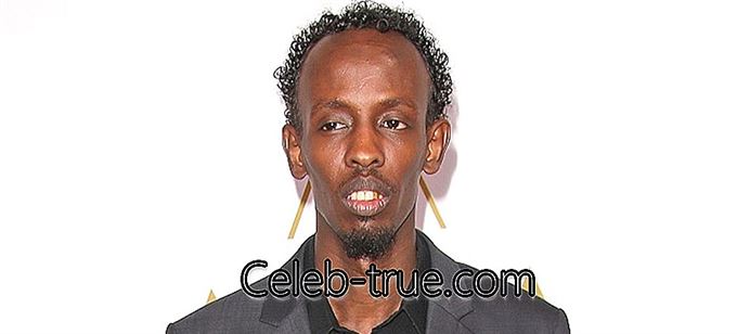 Barkhad Abdiはソマリア系アメリカ人の俳優であり、映画監督「キャプテンフィリップス」で受賞歴のある役で最もよく知られている独立監督です。