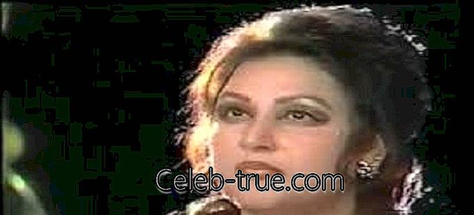 Noor Jehan은 유명한 파키스탄 가수이자 여배우로 Malika-e-Tarannum의 명예를 얻었습니다.