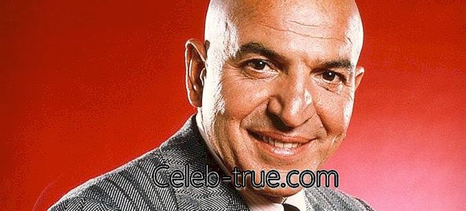 Telly Savalas était un acteur et producteur américain bien connu pour son rôle dans la série télévisée «Kojak»