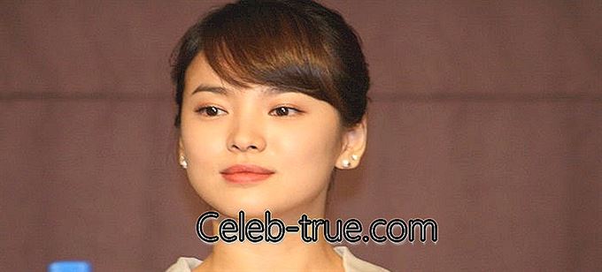 Song Hye-kyo je priljubljena južnokorejska igralka Oglejte si ta življenjepis, če želite vedeti o svojem otroštvu,