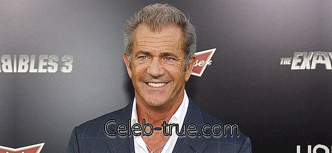 Mel Gibson este un actor și realizator american Această biografie oferă informații detaliate despre copilăria sa,