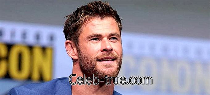 Chris Hemsworth, Avustralyalı bir aktördür Bu biyografi çocukluğunu yansıtır,