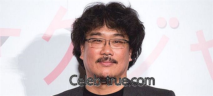Bong Joon-ho yra Pietų Korėjos režisierius ir scenaristas, kurio filmai „Šeimininkas“ ir „Sniego valytoja“ yra didžiausi filmai šalyje