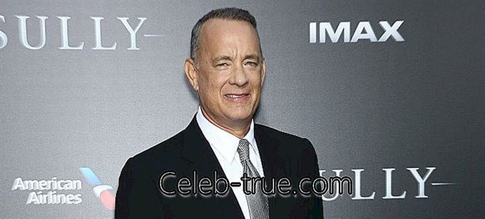 Tom Hanks é um popular ator norte-americano e é uma das estrelas mais bem pagas de todos os tempos