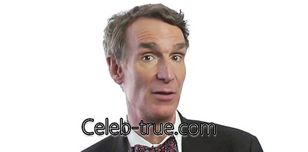 Bill Nye ist ein amerikanischer Fernsehmoderator, Wissenschaftler, Wissenschaftspädagoge, Schriftsteller,