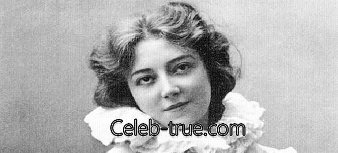 Anna Held era una intérprete de escena francesa mejor conocida por su asociación con el empresario Florenz Ziegfeld