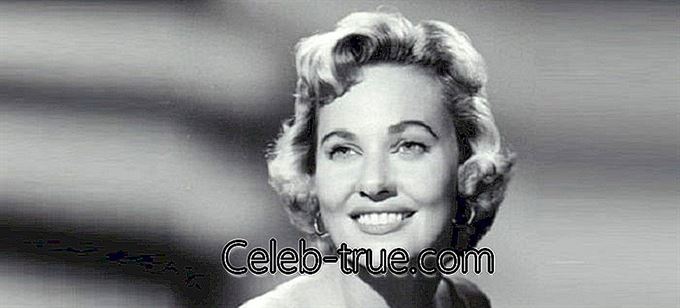 Lola Albright fue una actriz y cantante estadounidense, conocida por su papel en la serie de televisión "Peter Gunn"
