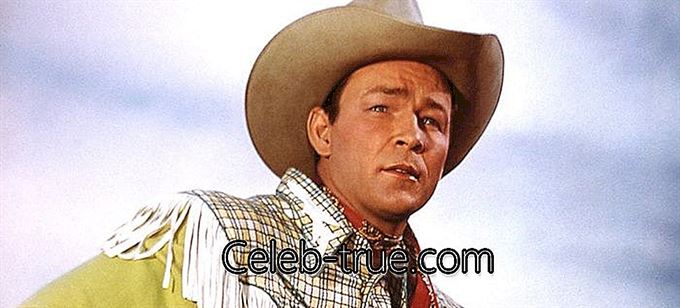 Roy Rogers era um cantor e ator de cowboy americano que também era conhecido como o "rei dos cowboys"