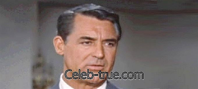 Cary Grant był znanym angielskim aktorem filmowym i scenicznym. Przejrzyj tę biografię, aby dowiedzieć się więcej o jego życiu,