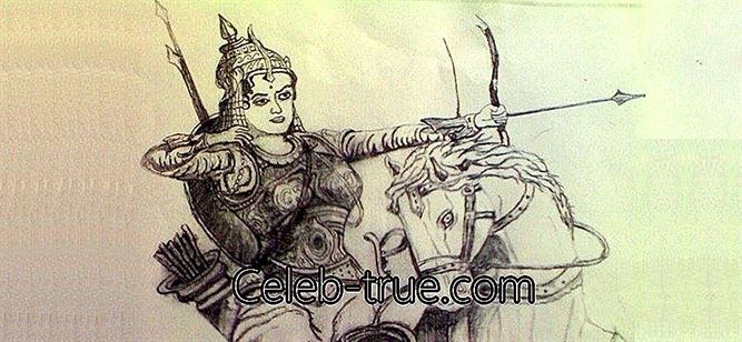 Tarabai was in het begin van de 18e eeuw enkele jaren regent van het prachtige Maratha-rijk in India