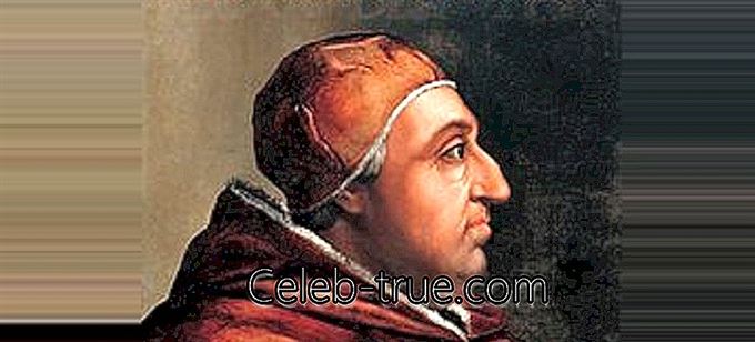 Papa VI. Alexander, İspanyol doğumlu 214. Papa Çocukluğunu öğrenmek için bu biyografiye göz atın,