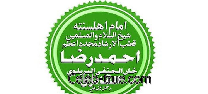 Ahmed Rida Khan ve 'Ala-Hazrat' olarak da bilinen İmam Ahmed Raza Han, bir İslam alimi,