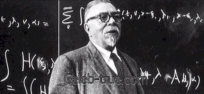 Norbert Wiener a fost un matematician și filozof din America. Vezi această biografie pentru a ști despre ziua lui de naștere,