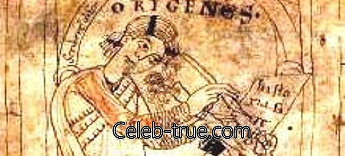 Ориген беше велик християнски богослов, родом от Александрия Вижте тази биография, за да знаете за рождения си ден,