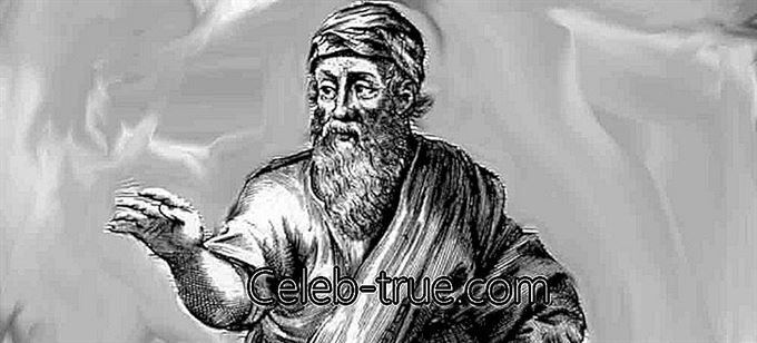 Pythagoras fra Samos var en græsk matematiker og filosof. Læs videre for at lære mere om Pythagoras 'profil,