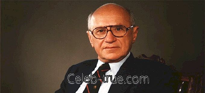 Milton Friedman var en berømt amerikansk økonom, der udbredte dyderne ved det frie marked