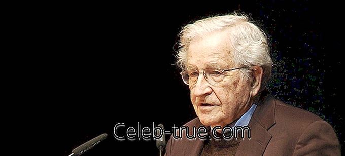 Chomsky amerikai nyelvész, politikai teoretikus és aktivista, akit gyakran „a modern nyelvészet atyjának” neveznek