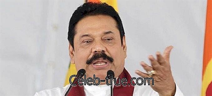 Mahinda Rajapaksa is een Sri Lankaanse politicus die de 6e president van het land was