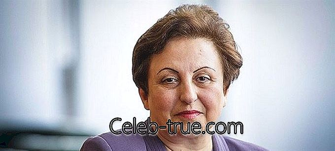 Ebadi Shirin iráni ügyvéd, emberi jogi aktivista és a Nobel-békedíj nyertese