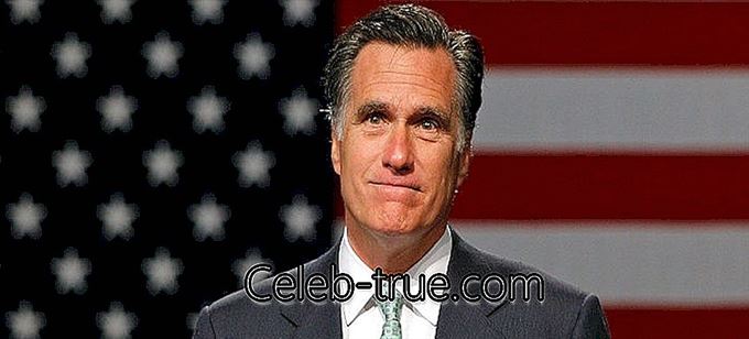 Mitt Romney on Ameerika ärimees ja poliitik. Vaadake seda elulugu oma sünnipäeva kohta,