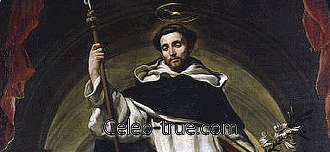 Sfântul Dominic a fost un preot castilian care a fondat Ordinul Dominican Vezi această biografie pentru a afla mai multe despre copilăria sa,