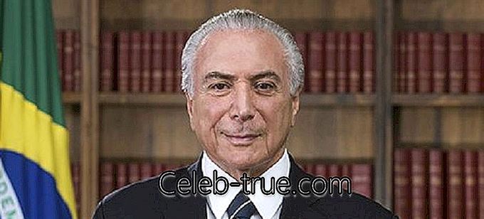 Michel Temer는 브라질의 37 대 대통령으로 일한 브라질 변호사 및 정치인입니다.