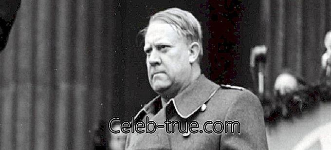 Vidkun Quisling era un ufficiale dell'esercito norvegese e un politico, che sostenne Hitler durante l'invasione nazista della Norvegia