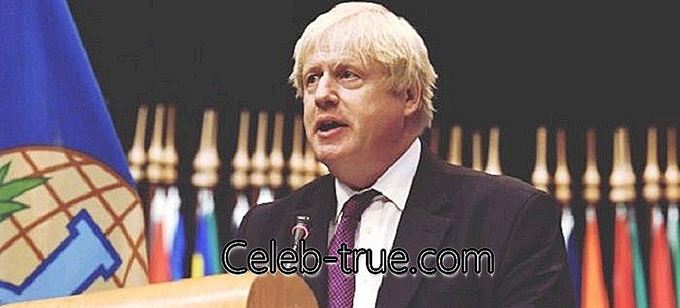Boris Johnson é um político britânico e primeiro ministro do Reino Unido