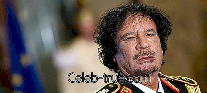Muammar Gaddafi war ein Diktator und Autokrat, der 42 Jahre lang Libyen regierte