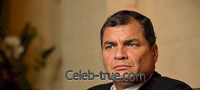 Rafael Correa on poliitik, majandusteadlane ja praegune Ecuadori Vabariigi president