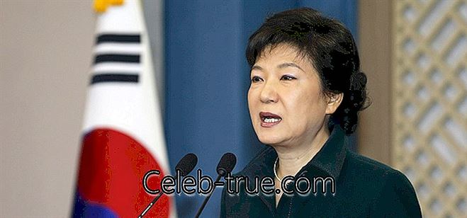 Park Geun-hye is de 11e en huidige president van Zuid-Korea. Deze biografie van Park Geun-hye beschrijft haar jeugd,