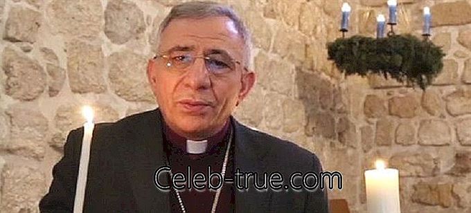 Munib Younan je škof evangeličanske luteranske cerkve v Jordanu in Sveti deželi (ELCJHL)