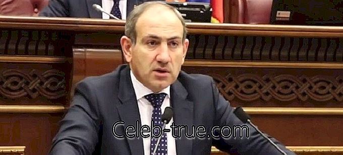 Nikol Pashinyan je súčasným premiérom Arménska. Prezrite si túto životopis, aby ste vedeli jeho narodeniny,