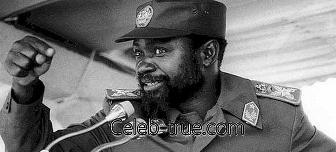 Samora Machel was een revolutionaire leider die de eerste president van Mozambique was
