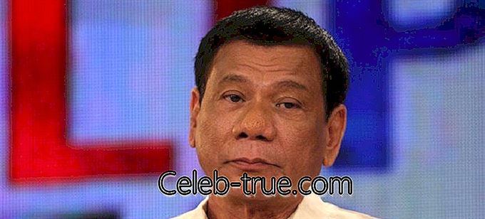 Rodrigo Duterte er den nuværende og den sekstende præsident for Filippinerne