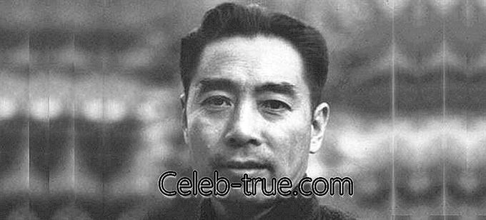 Zhou Enlai bola vedúcou osobnosťou Čínskej komunistickej strany. Pozrite sa na túto životopis, aby ste vedeli o svojich narodeninách,